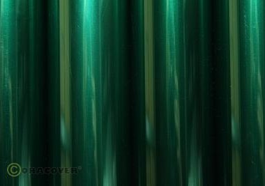 Oracover transparent zelená 2m