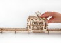 Drevené 3D mechanické puzzle - električka