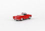 1:72 Škoda Felicia Roadster (1963) – červená tmavá