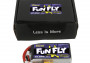 TATTU FunFly LiPo Series – 4S 1300mAh 14,8V 4S1P (100C) XT60 Plug