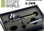 Dvojčinná striekacia airbrush pištoľ GSW s tryskou 0,3 mm