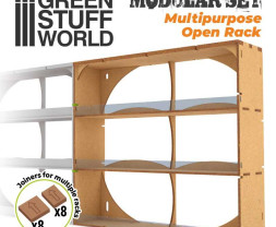 Multipurpose Open Rack – modulárny viacúčelový organizér s 3 policami