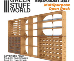 Multipurpose Open Rack – modulárny viacúčelový organizér s 3 policami