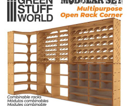 Multipurpose Open Rack – modulárny viacúčelový organizér (rohový)