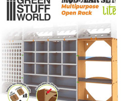 Multipurpose Open Rack – modulárny viacúčelový organizér (vertikálny)