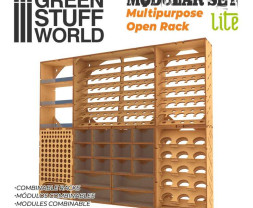 Multipurpose Open Rack – modulárny viacúčelový organizér (vertikálny)