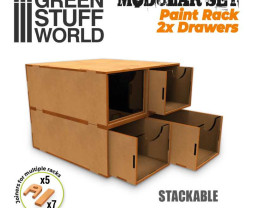 Modular Rack with Drawers – modulárny organizér s 2 zásuvkami