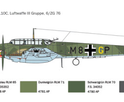 1:72 Messerschmitt Bf 110 C3/C4 Zerstörer