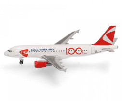 1:500 Airbus A320-214, CSA Czech Airlines, 2019s Colors w/ 100 Years Sticker