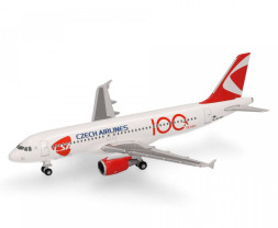 1:500 Airbus A320-214, CSA Czech Airlines, 2019s Colors w/ 100 Years Sticker