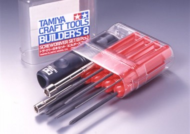 TAMIYA - Sada skrutkovačov 8ks