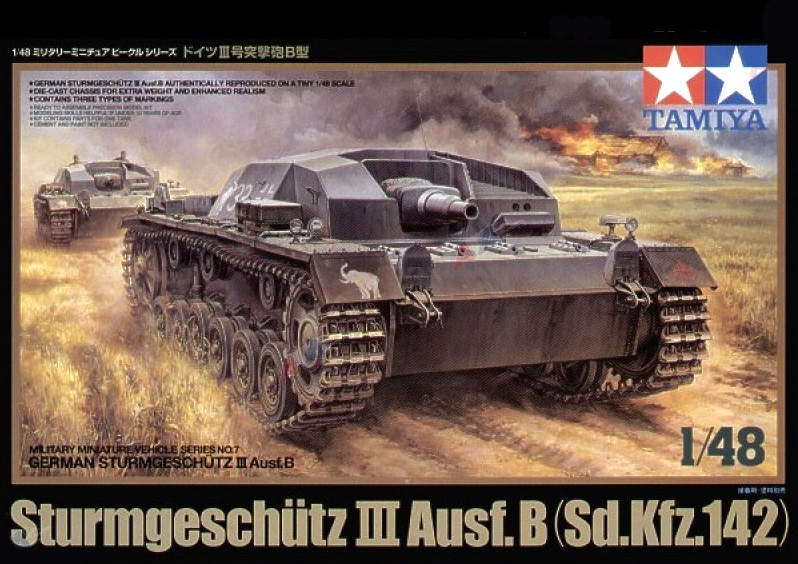 Náhľad produktu - 1:48 Sturmgeschütz III Ausf.B