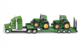 1:87 Americký kamión + John Deere traktory