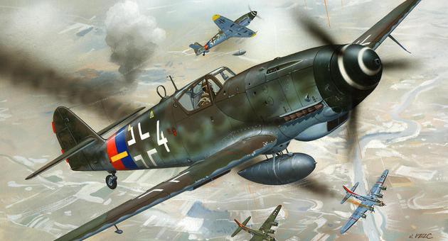 Náhľad produktu - 1:72 Bf 109 G-10 Messerschmitt