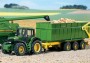 1:87 John Deere s vlečkou