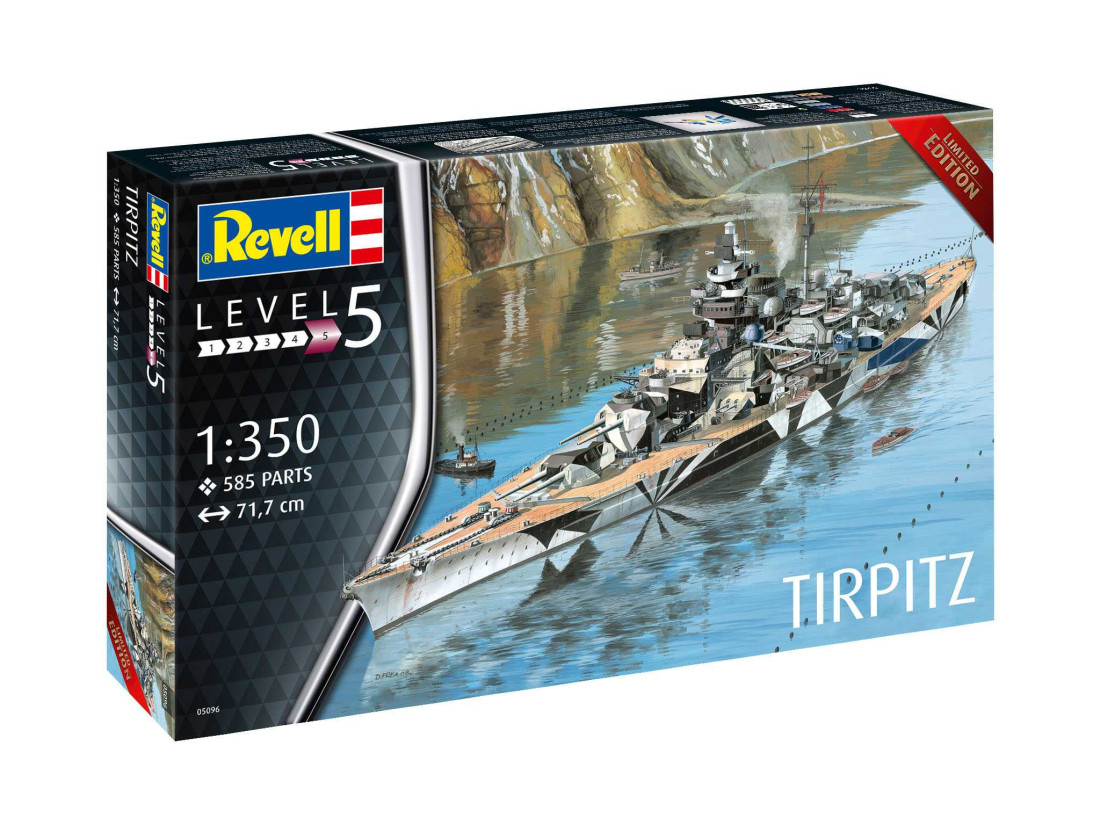 Náhľad produktu - 1:350 Tirpitz (Limited Edition)