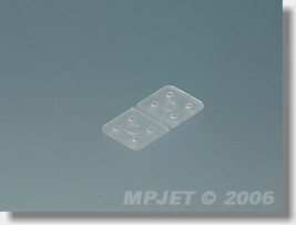 Ohýbací záves 10x20mm (6 ks)