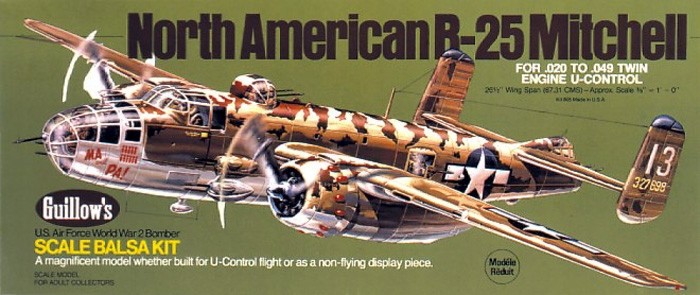 Náhľad produktu - B-25 Mitchell (711mm)