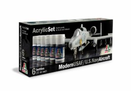 Acrylic Set Modern USAF/U.S. Navy Aircraft 6x20ml