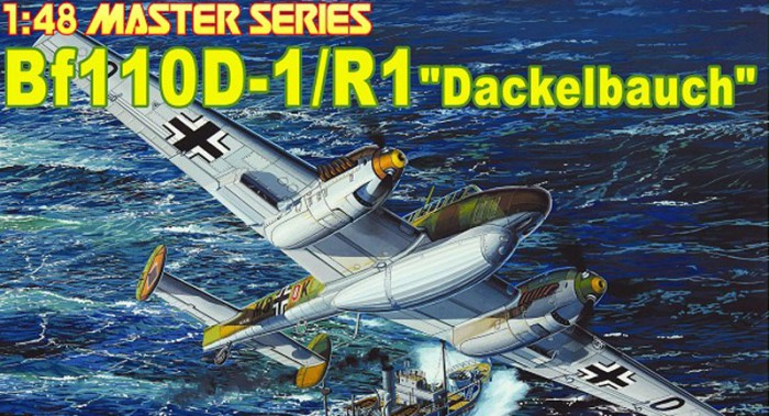 Náhľad produktu - 1:48 Messerchmitt BF110D-1/R1 ″Dackelbauch″