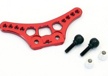 MBW-015R Aluminum Front Shock Stay - Red