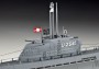 1:144 Deutsches U-Boot Typ XXI s interiérom