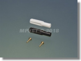 Vidlička micro plast, l = 17 mm, šírka dr.1,2, čap pr.1, M2 10ks