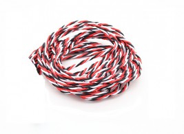 Servokábel krútený, PVC, slabý, 22AWG, Futaba