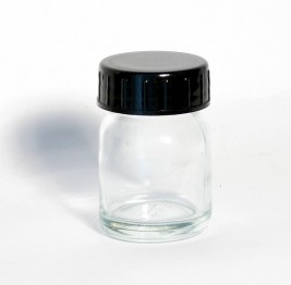 Fľaštička na farbu s uzáverom (25 ml)