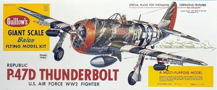 Náhľad produktu - P-47D Thunderbolt (768mm)