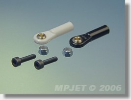 Guľový čap V1, pr.7, M3/3, 2 ks