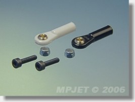 Guľový čap V1, pr.7, M3/3, 6 ks