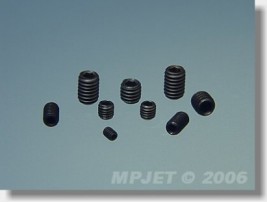 Nastavovacia skrutka imbus M3x5 (4 ks)