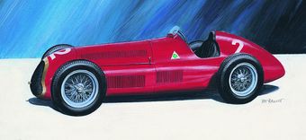 Náhľad produktu - 1:24 Alfa Romeo ″ALFETTA″ 1950
