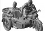 1:35 Sovietsky motocykel M-72