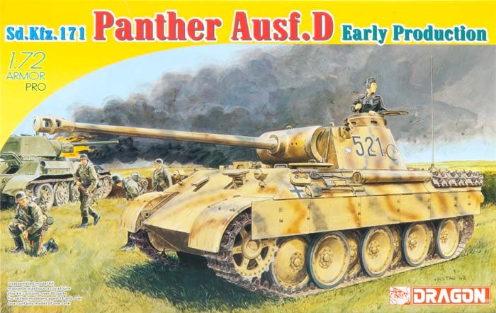 Náhľad produktu - 1:72 Sd.Kfz.171 Panther Ausf.D - Early Production