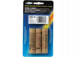 Estes raketový motor B6-6 (3 ks)