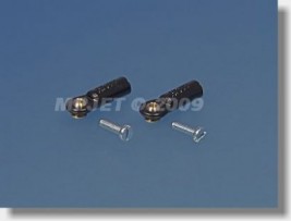 Guľový čap V1, pr.3, M2/1,6 krátky, 2 ks