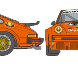 1:24 Porsche Turbo RSR 934 JAGERMEISTER - 1976 World Champ.