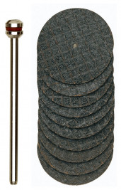 Korundové kotúče s tkaninovou väzbou Ø 22 x 0,8mm (10ks)