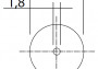 Korundové kotúče s tkaninovou väzbou Ø 22 x 0,8mm (10ks)