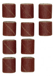 Brúsne puzdrá, prstienky, hrubosť 120 (10 ks)