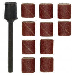 Brúsne puzdrá, prstienky, hrubosť 150 (11ks)