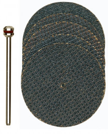 Korundové kotúče s tkaninovou väzbou Ø 38 x 1mm (5ks)