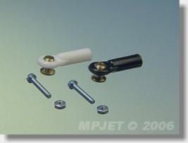 Guľový čap V1, pr.4, M2/1,6 krátky 6ks