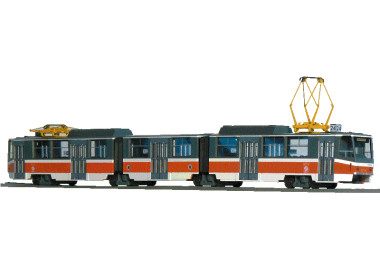1:87 Električka ČKD Tatra KT8D5 ″DP Praha″ Epocha VI