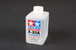 Acryl/Poly Thinner X-20A - riedidlo na akrylové farby 250ml 