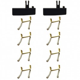 Carrera EVO/D132/D124 Kontaktné kefky pre autá + vod.lišty