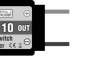 DSM 10 elektronický prepínač 2 prijímač. akumulátorov
