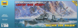 1:350 Destroyer Z-17 ″Diether Von Roeder″
